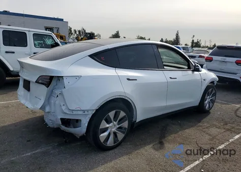2020 Tesla Model Y z USA, uszkodzony, nr VIN 5YJYGDEE3LF044798